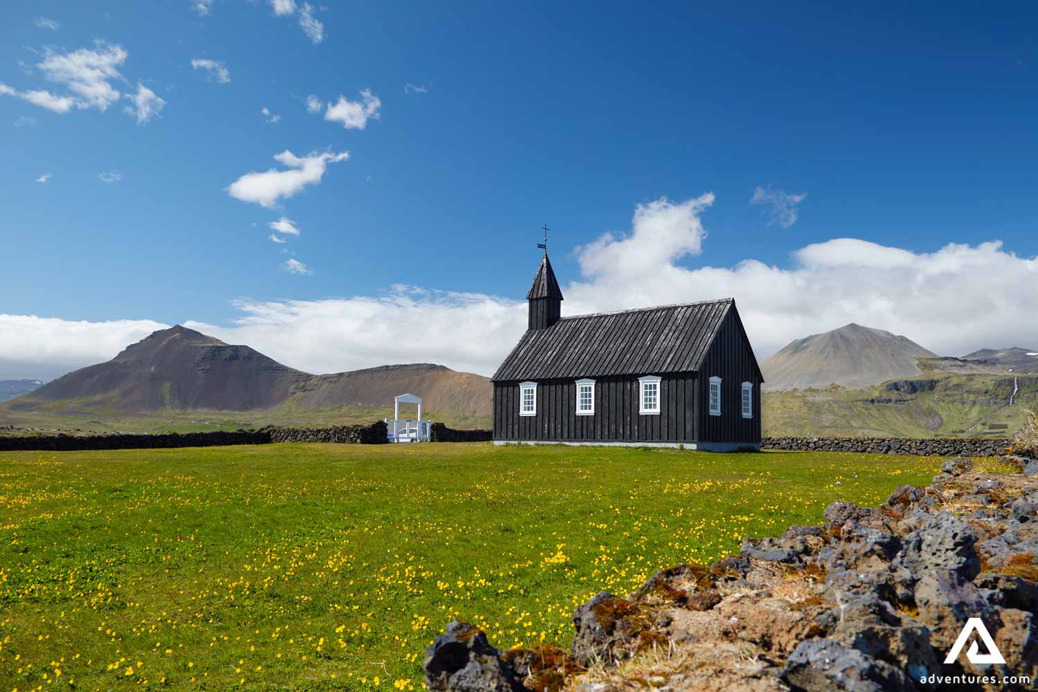 Black Church at Snaefellsnes Peninsula