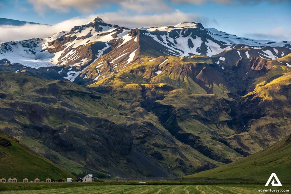 Eyjafjallajokull Volcano Scenic View
