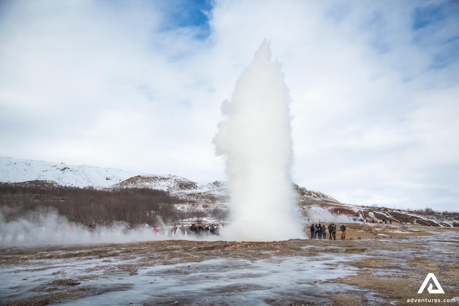 Erupted Geysir Geyser