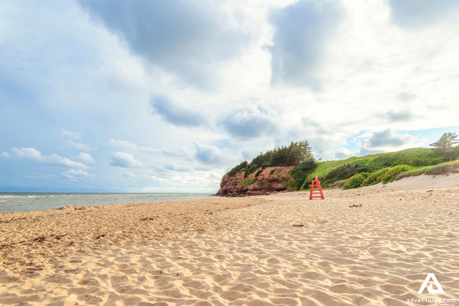 Basin Head Provincial Park in Prince Edward Island