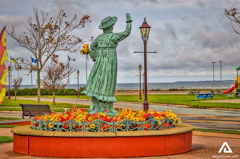 Anne Of Green Gables Statue in Prince Edward Island