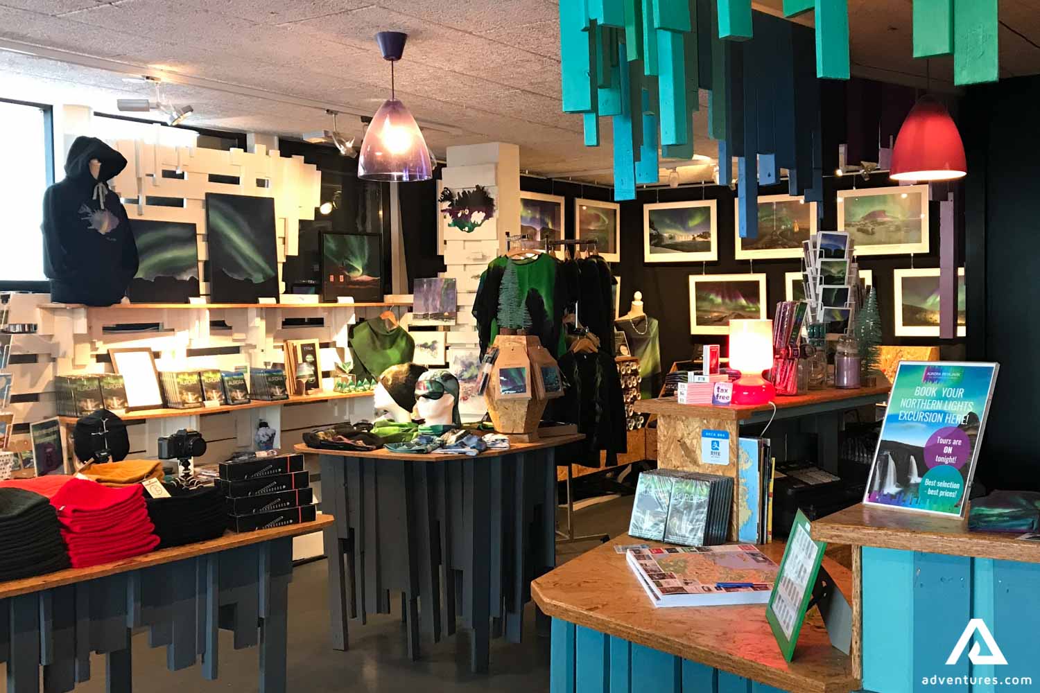 Gift Shop in Northern Lights Museum