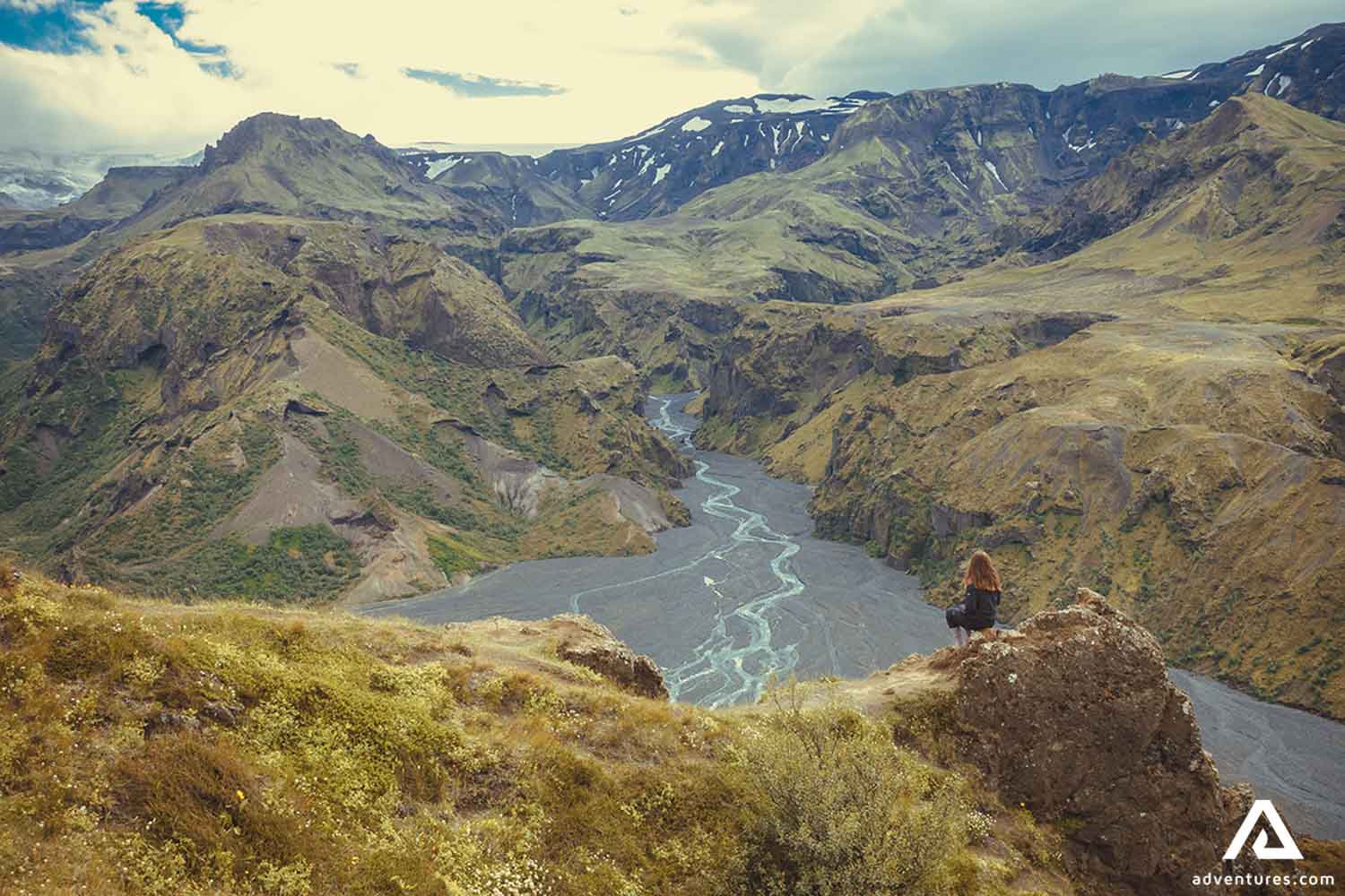Thorsmork Valley from Above