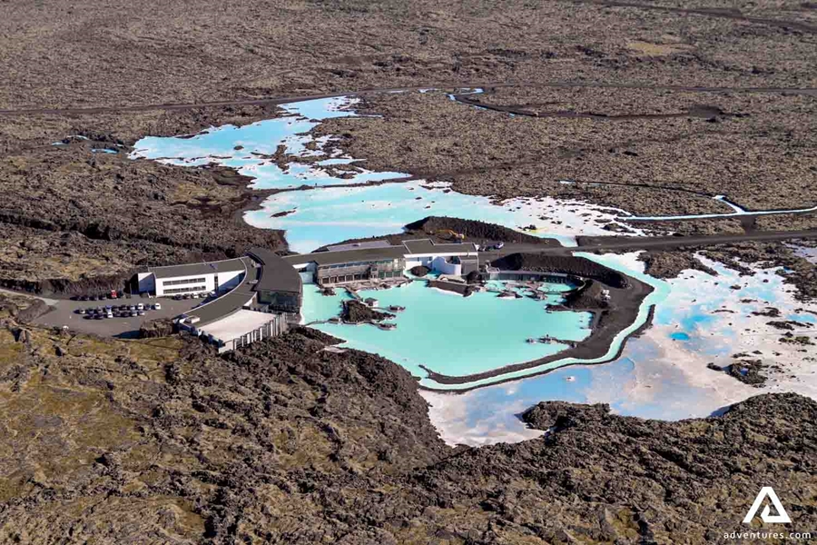 Blue Lagoon from Above