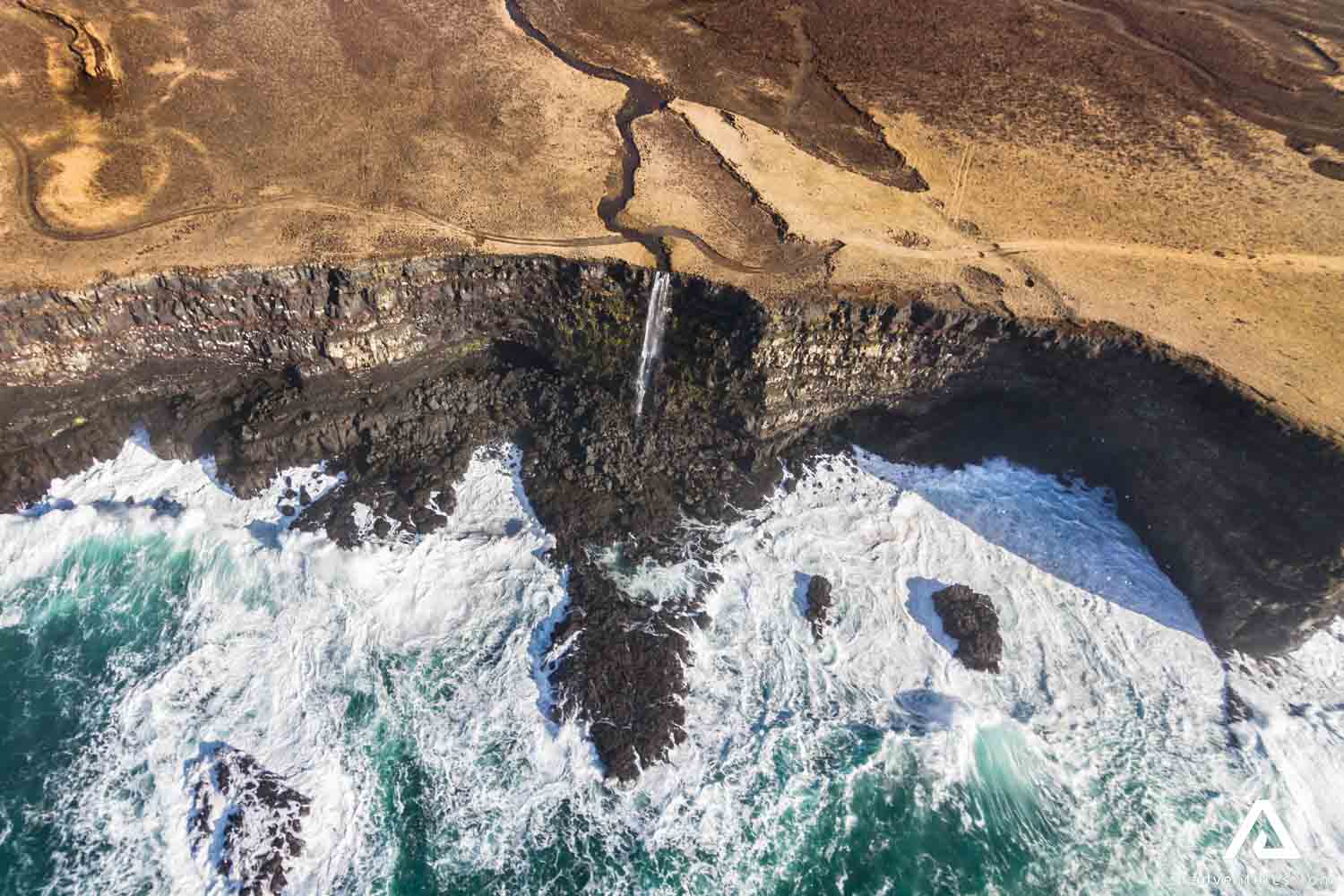 Cliffs by the Sea in Iceland