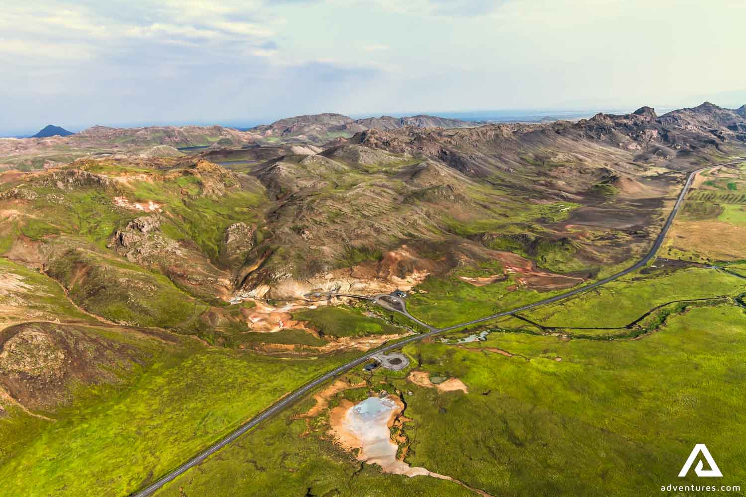 Icelandic Panorama from Helicopter