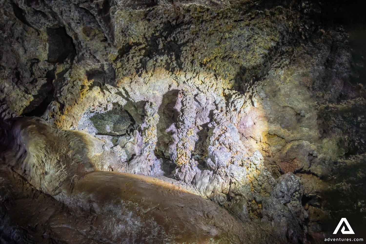 Rock Formations at Vatnshellir Lava Cave