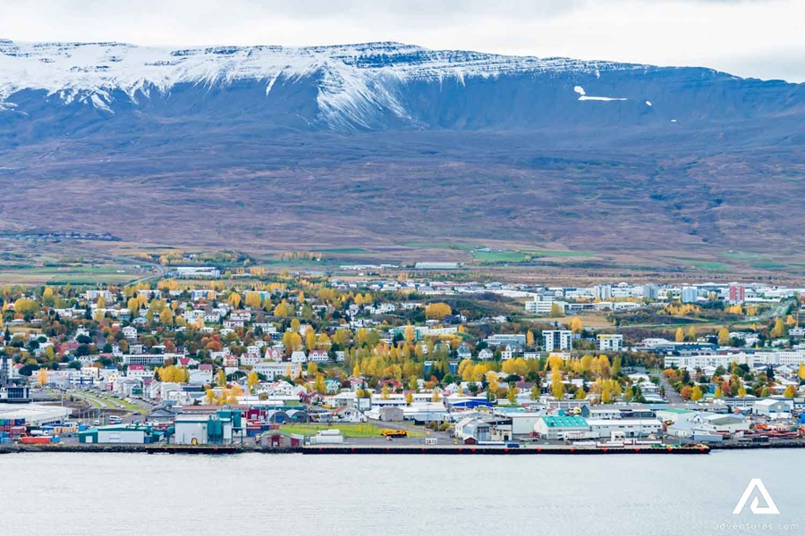 Akureyri City Panorama
