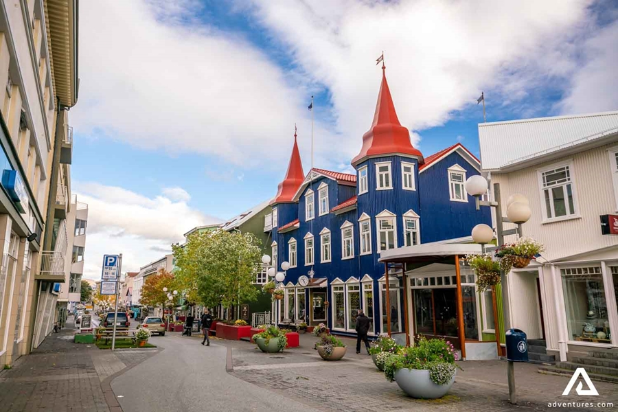 Downtown of Akureyri