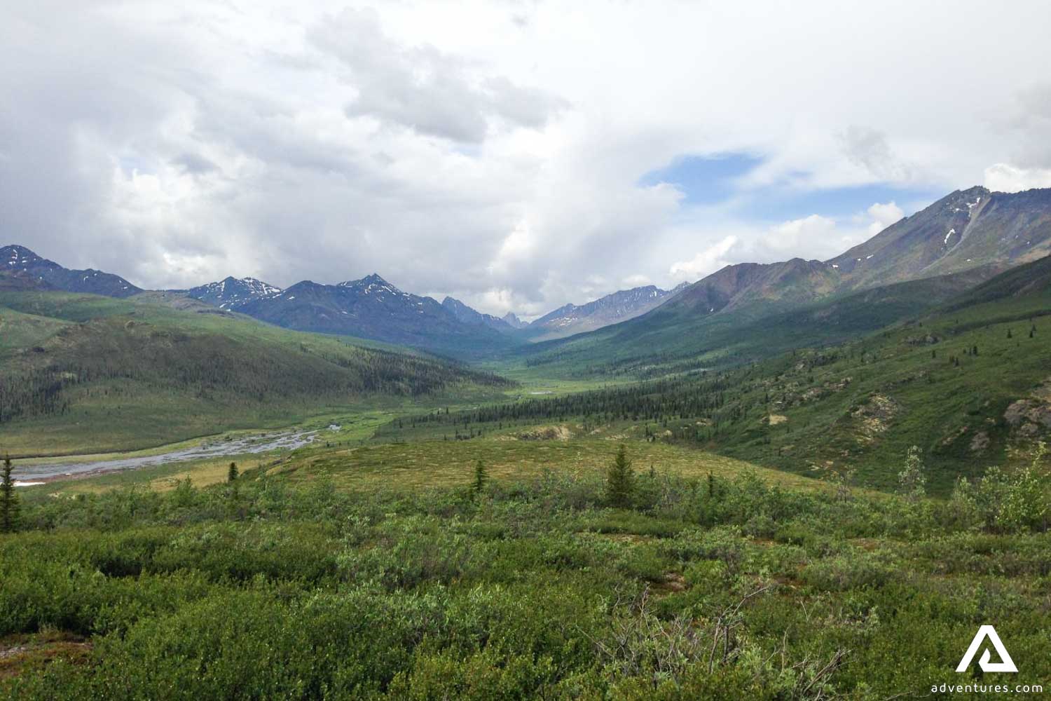 Dempster Highway Landscape in Canada