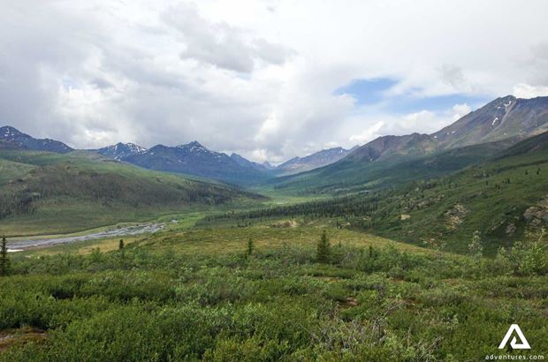 Dempster Highway Landscape Dempster Highway Landscape in Canada
