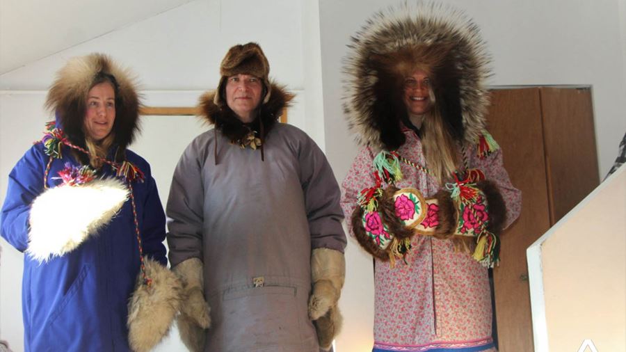 People Dressed Like Inuit