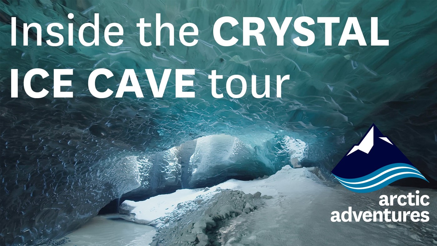 Inside the Crystal Ice Cave Tour