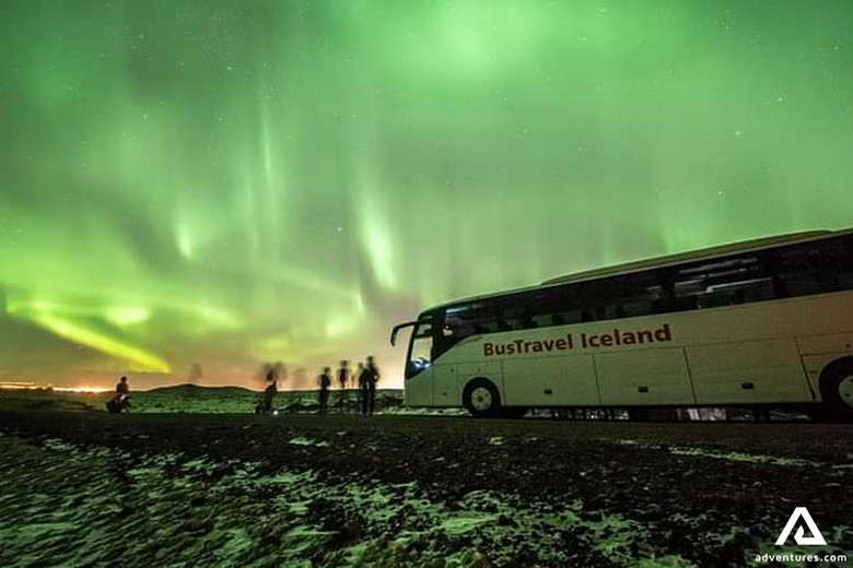 Bus Tour of Northern Lights in Iceland