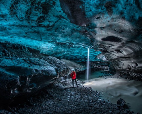 Crystal Ice Cave Tour in Vatnajökull Glacier with Super Jeep ride