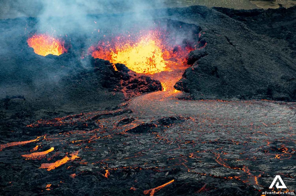 Fagradalsfjall Volcano Eruption Site