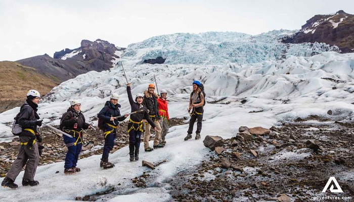 Glacier Hiking Tour on Vatnajokull Glacier in Iceland