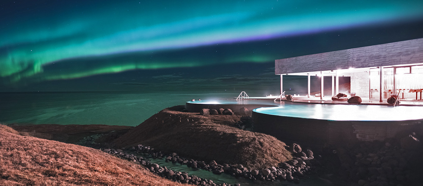 Northern Lights & GeoSea Geothermal Baths