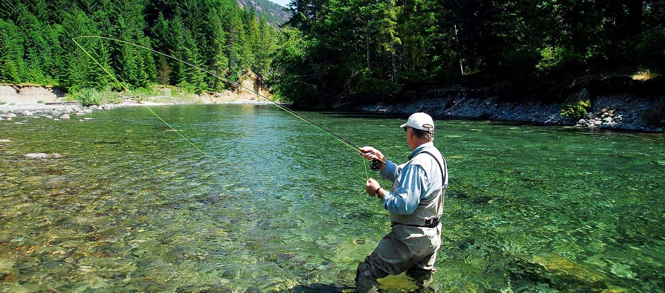Fishing for Trout and Salmon on Vancouver Island