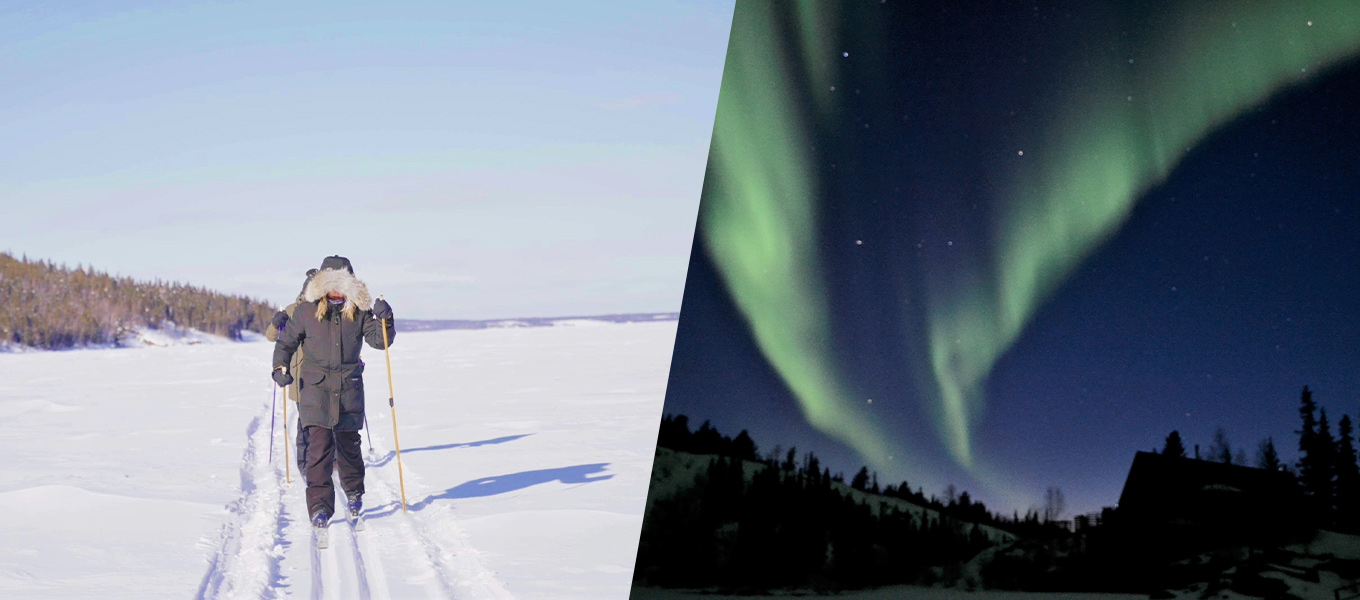 Ice Fishing, Winter activities and Northern Lights Adventure