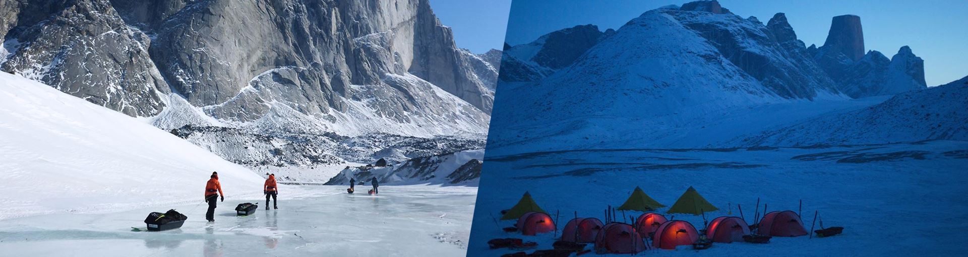 Cross Country Skiing Expedition on Baffin Island - Main Image