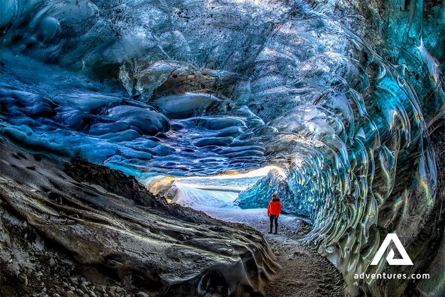 Crystal Blue Ice Cave