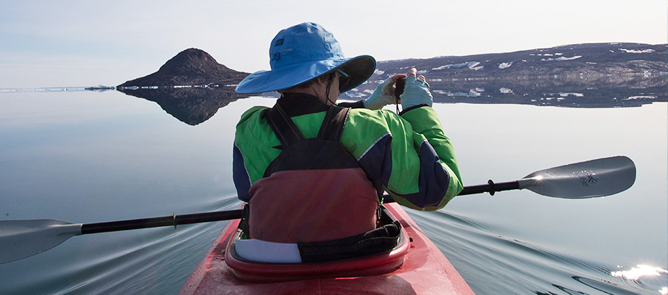 Kayaking Adventure in Alexandra Fiord, Ellesmere Island