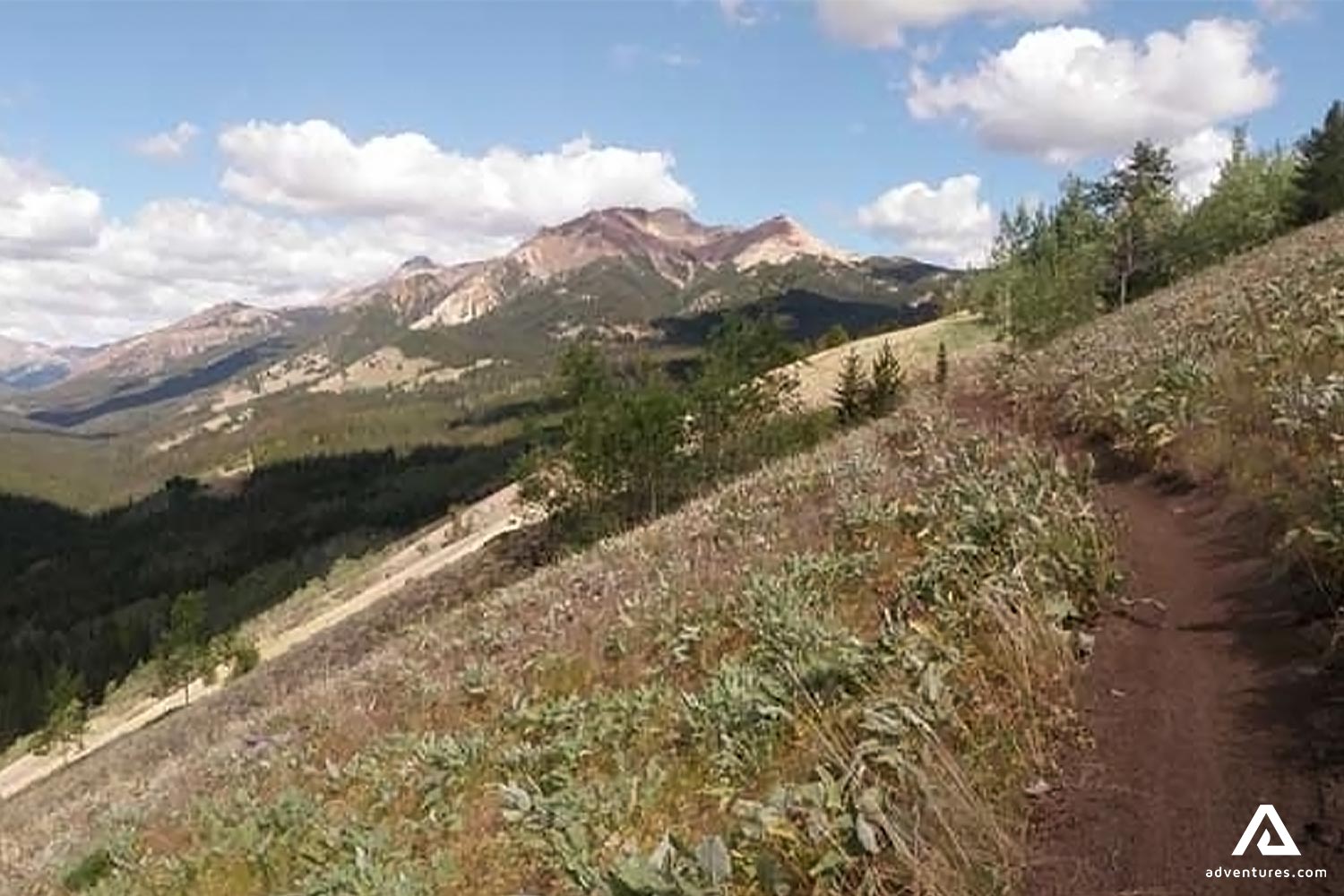 Trekking Path in Chilcotin Mountains