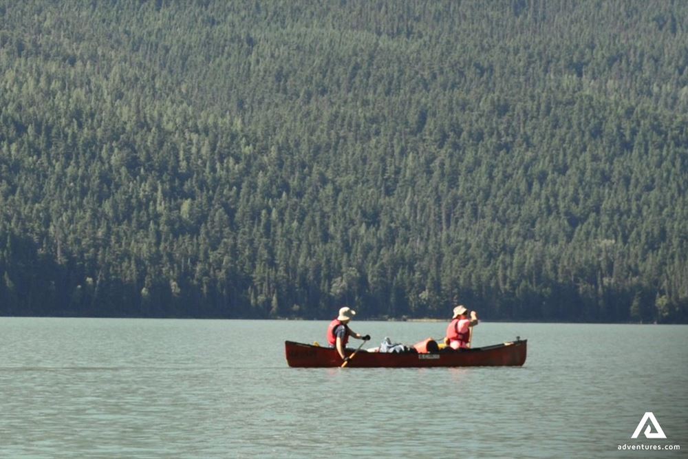 Canoeing at Bowron Lakes