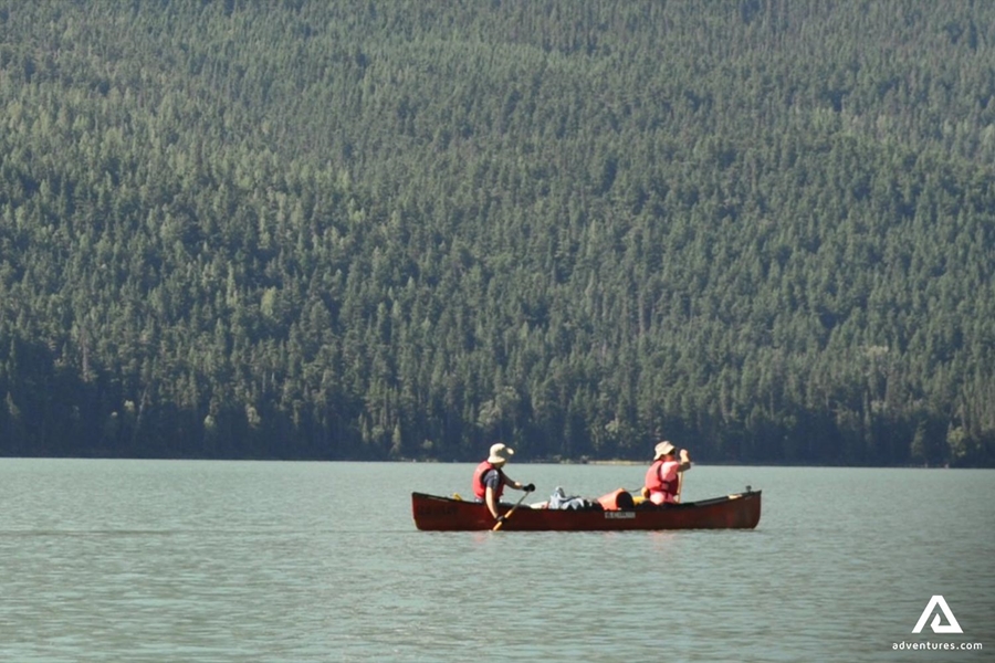 Canoeing at Bowron Lakes