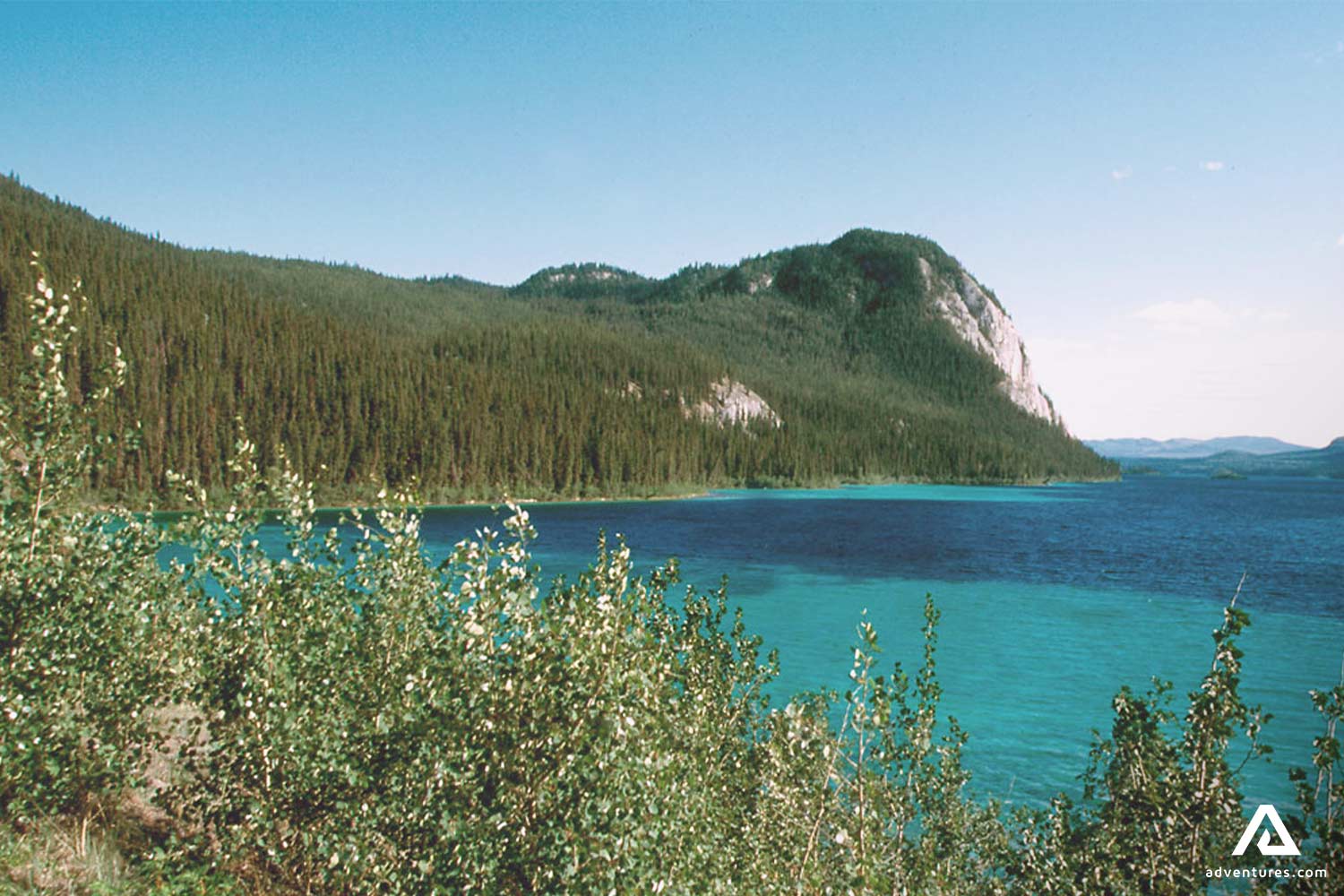 Blue Waters at Yukon in Canada