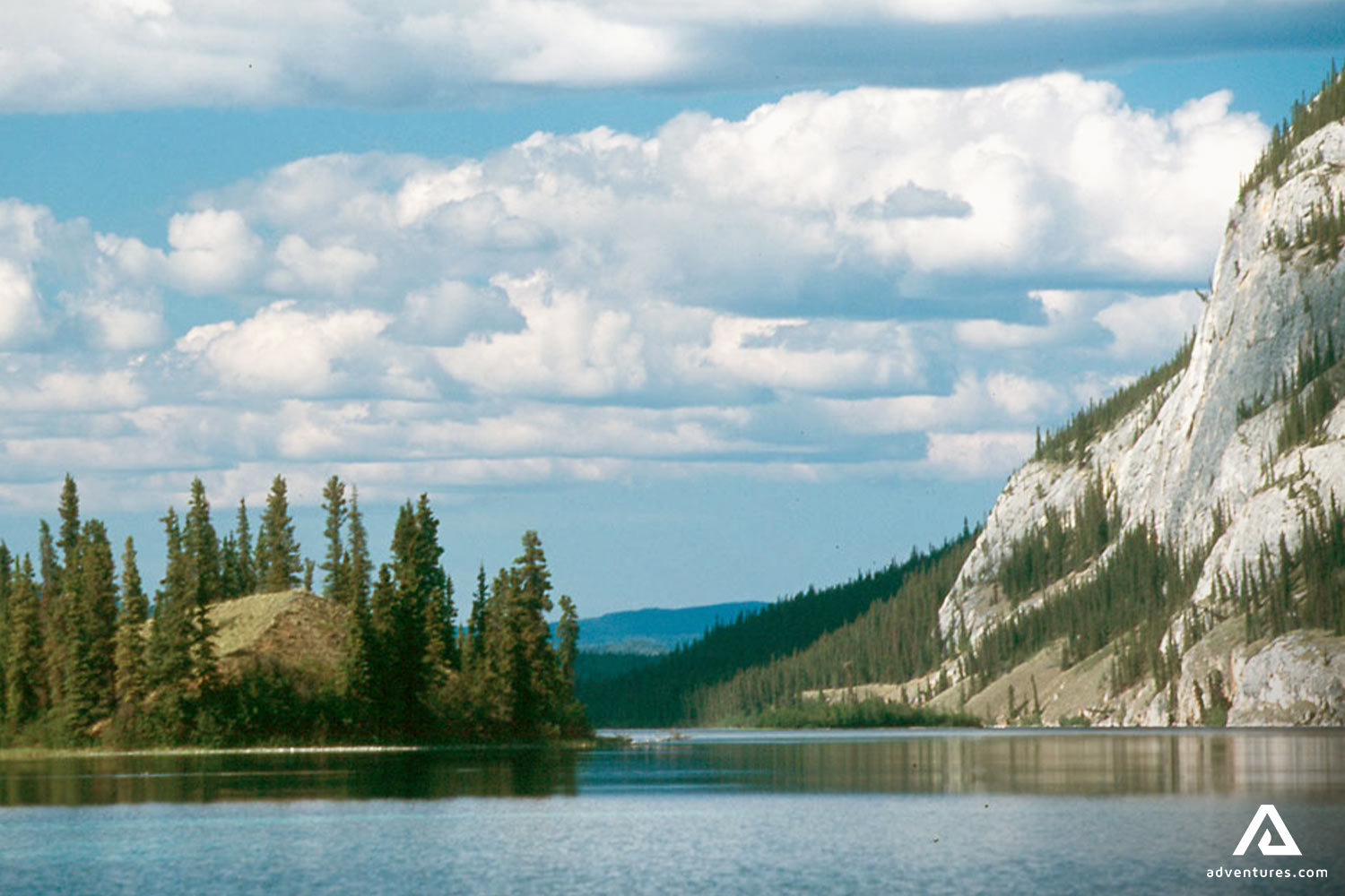 Coghlan Lake in Yukon Canada