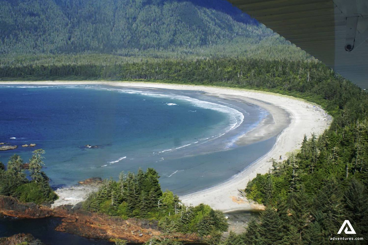 Pacific Rim Seashore in Vancouver Island