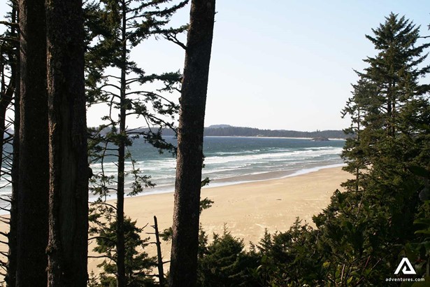Sandy Beach at Pacific Rim in Vancouver Island