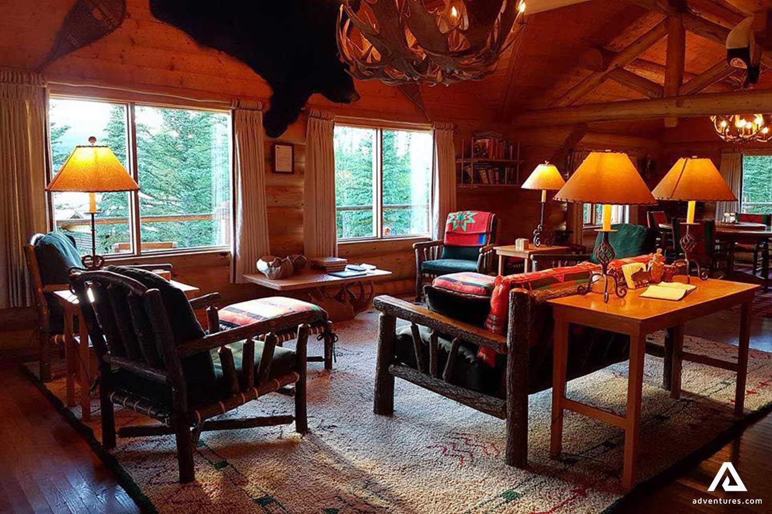 Rustic Fishing Lodge in Yukon