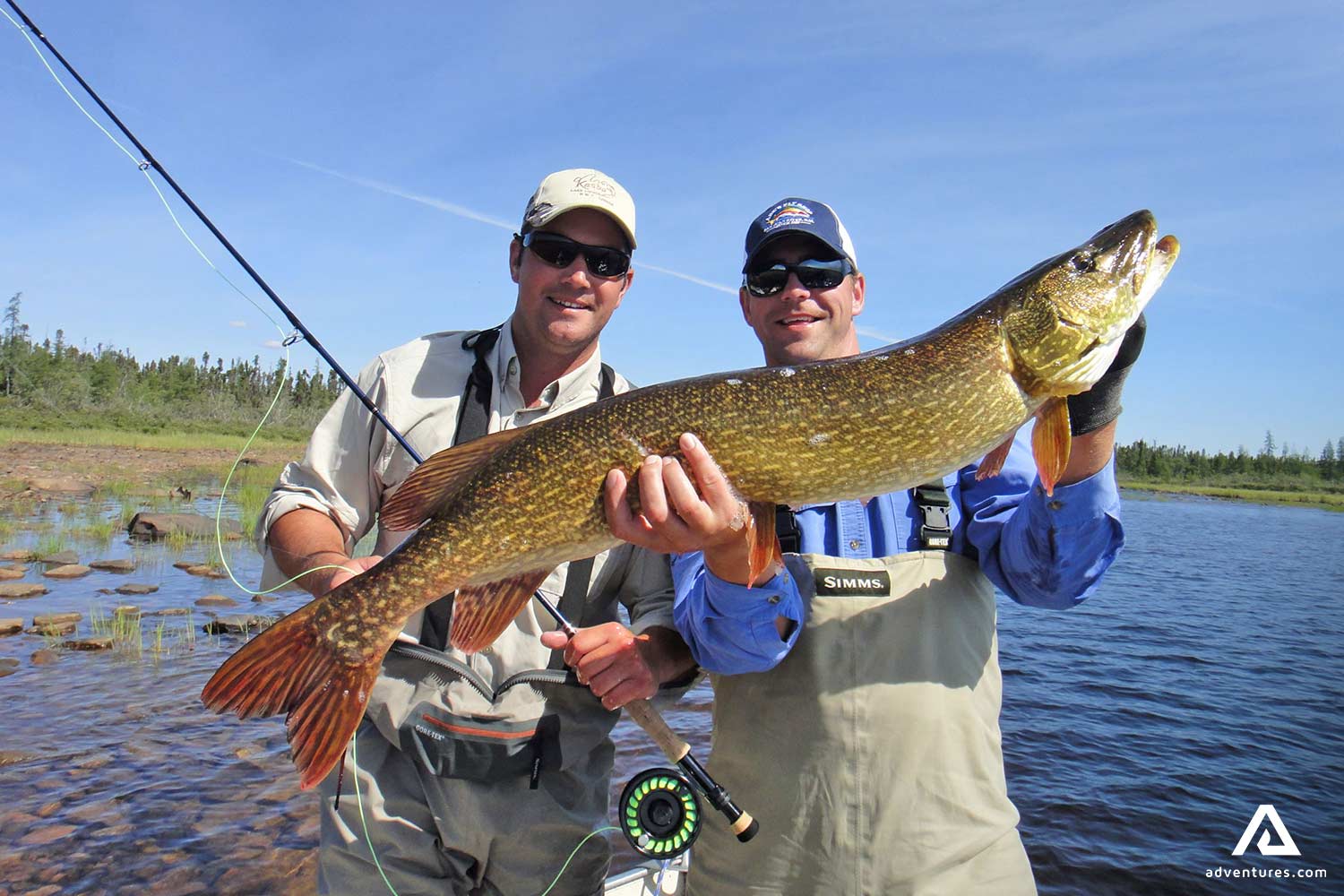 Fly-in Fishing Lodge on Kasba Lake, Northwest Territories