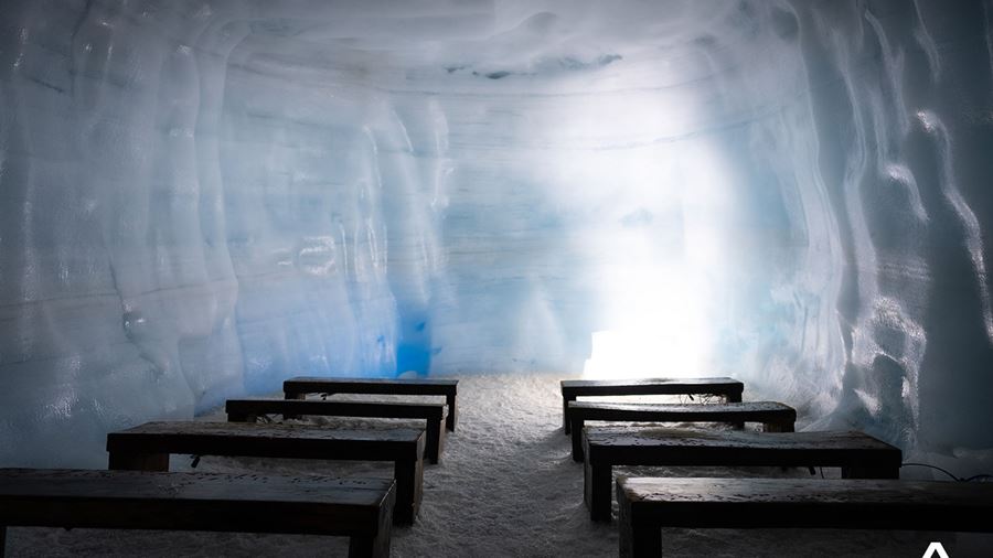 Church in Ice Cave