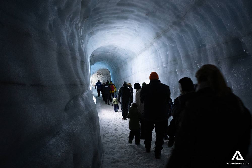 Tour in Man Made Ice Cave
