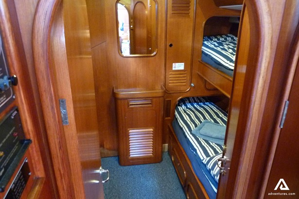 Double Bedroom in Wooden Yacht