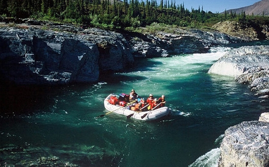 Rafting Tour on the Firth River, Canada