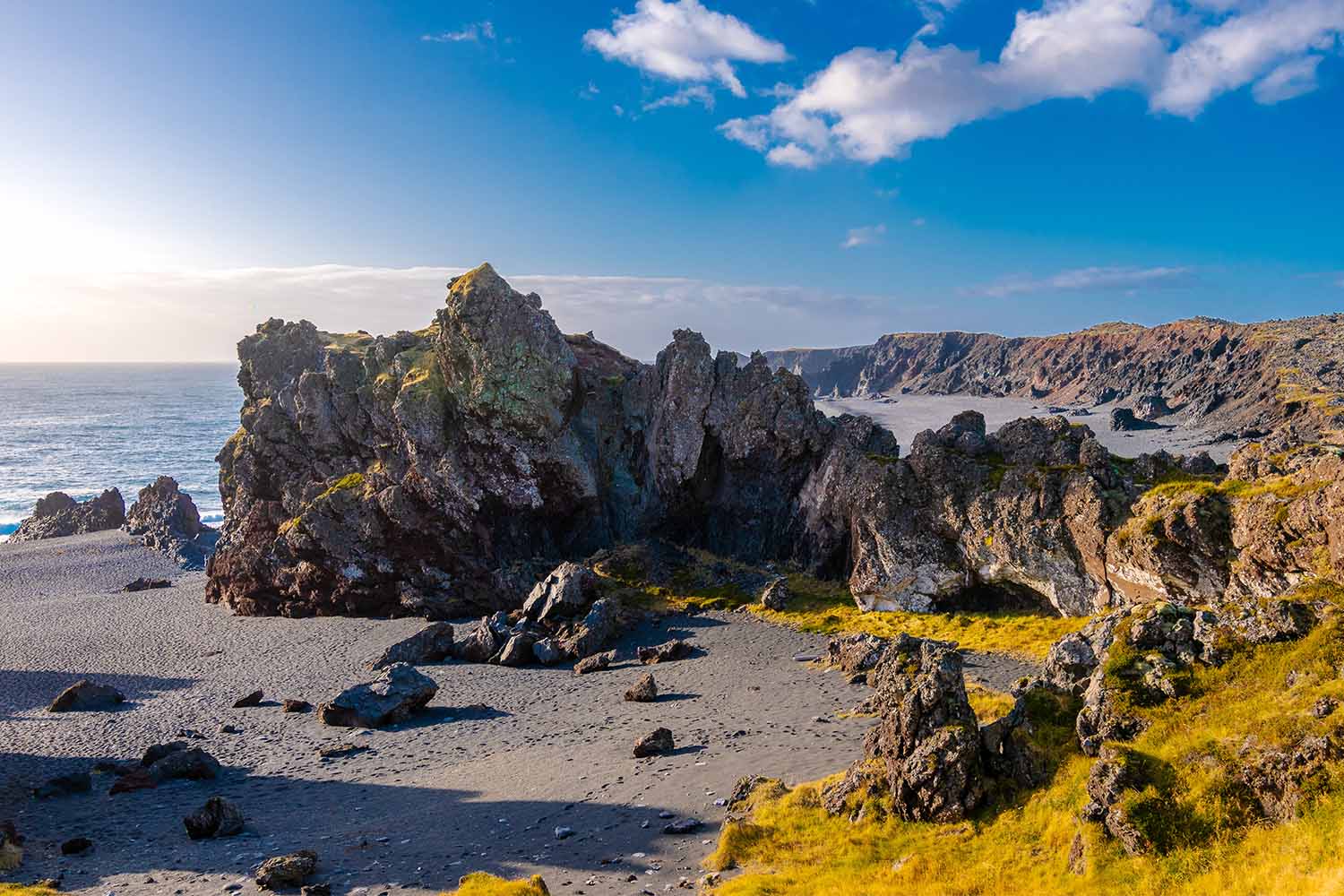 Djupalonssandur Beach on Snaefellsnes Peninsula Iceland