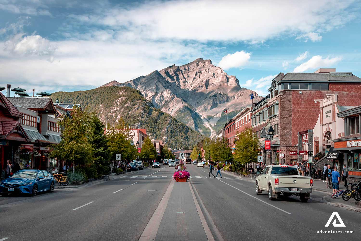 Banff Canada S Hidden Gem Adventures Com   The View Over Banff Town In Canada 