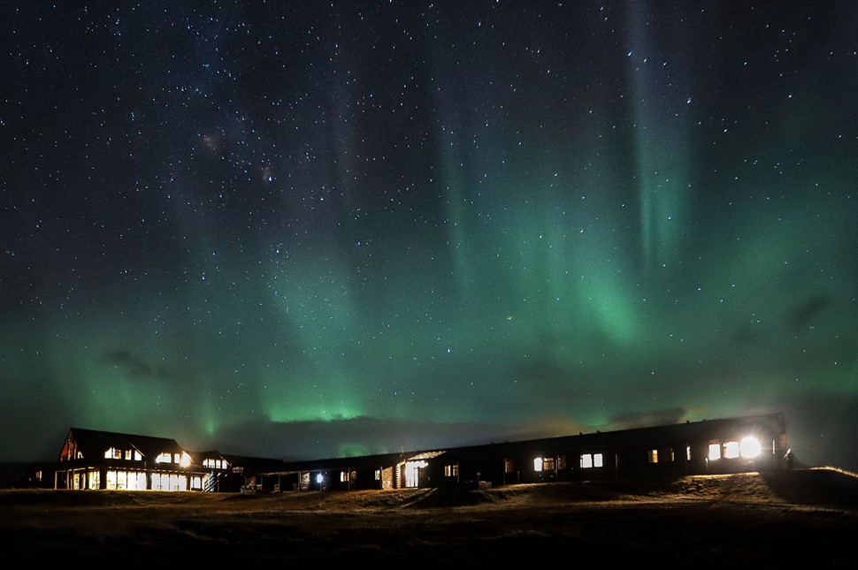 Photographing Norther Lights in Iceland 