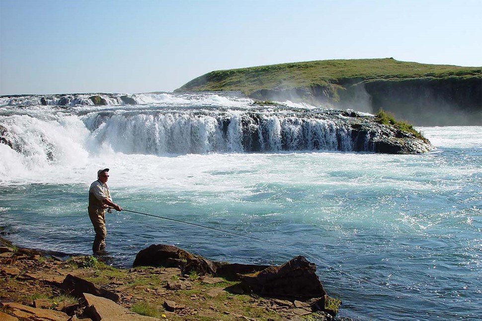 West Ranga River Salmon Fishing in Iceland