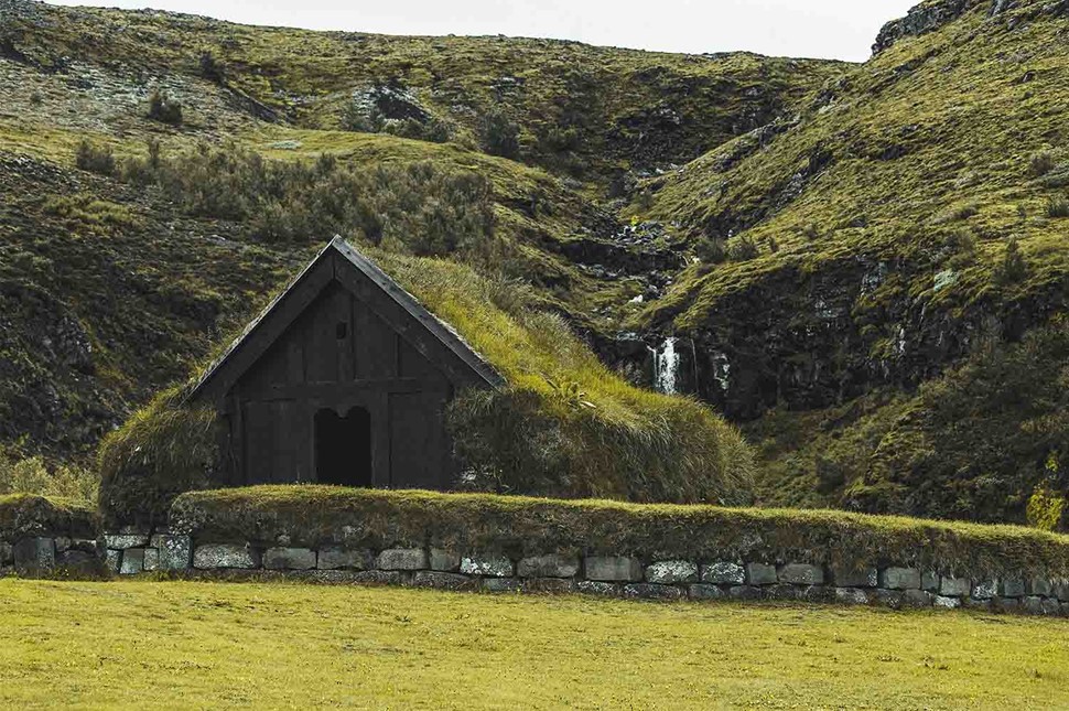 Iceland's Turf Houses Merge Beautifully With Nature