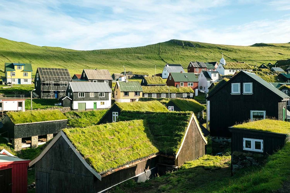 Renovated Turf houses Iceland's Original Green Buildings