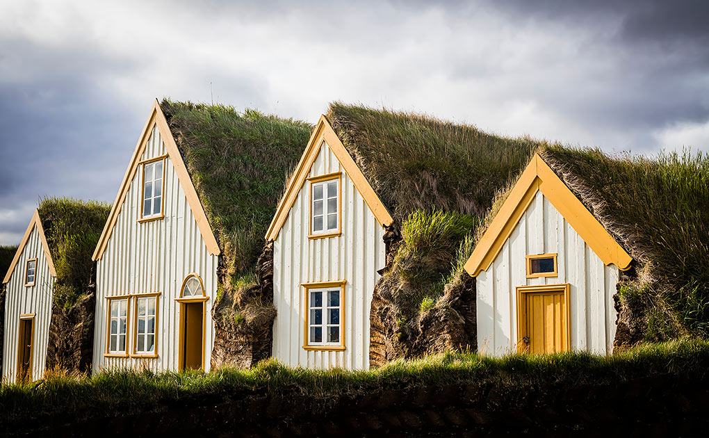 Turf Houses in Iceland
