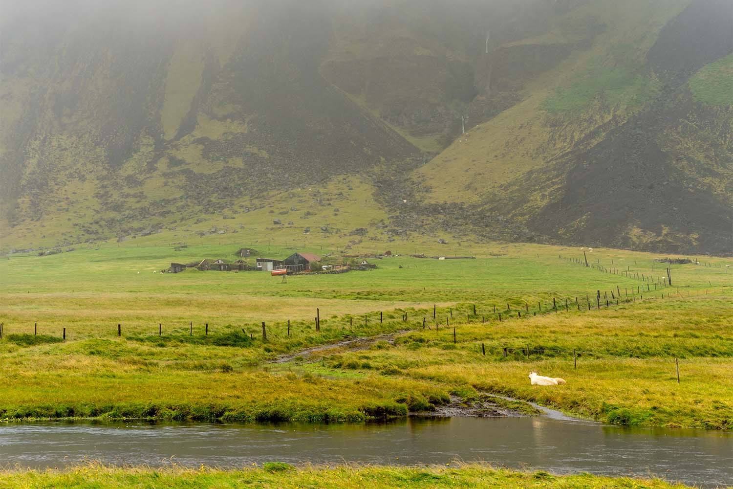Explore Hvolsvöllur town in the South Region in Iceland