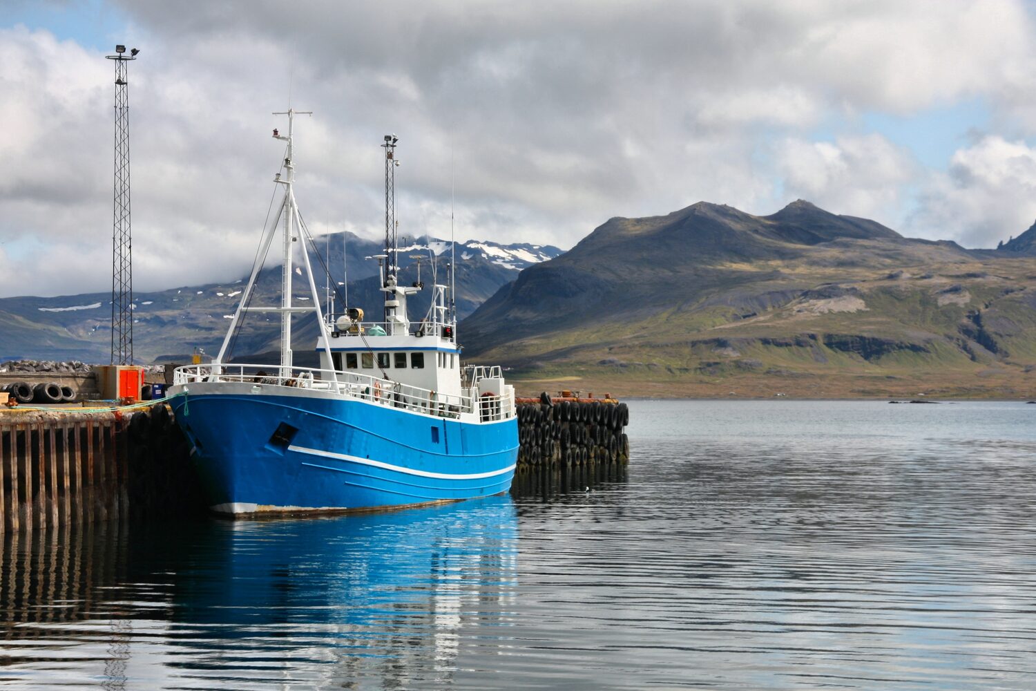 Ólafsvík harbor in Western Iceland, Snefellsnes Peninsula