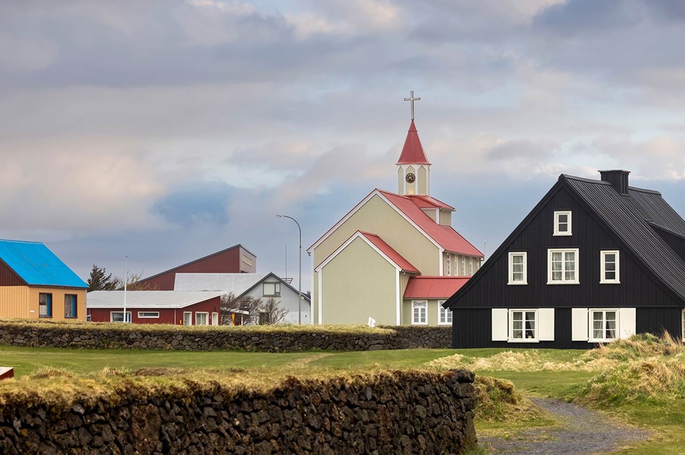 Eyrarbakki village, Iceland